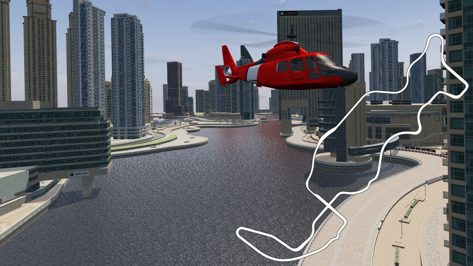 Dubai Street Circuit, layout normal_choppers