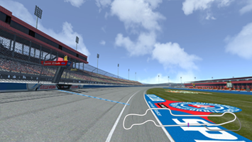Auto Club Speedway Of California, layout infield