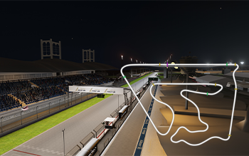 Bahrain International Circuit, layout endurance