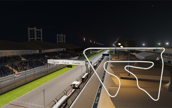 Bahrain International Circuit, layout grandprix