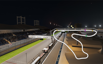 Bahrain International Circuit, layout inner