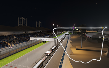 Bahrain International Circuit, layout outer
