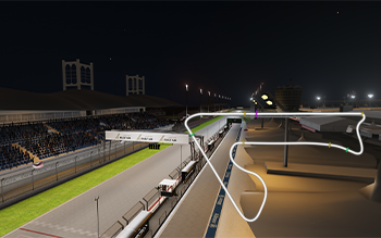Bahrain International Circuit, layout paddock