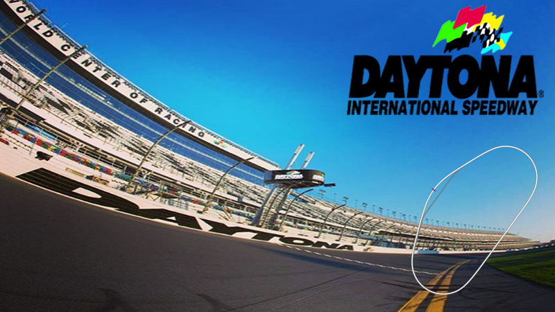 Daytona, layout oval