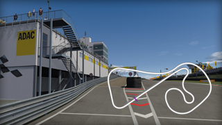 Sachsenring, layout event