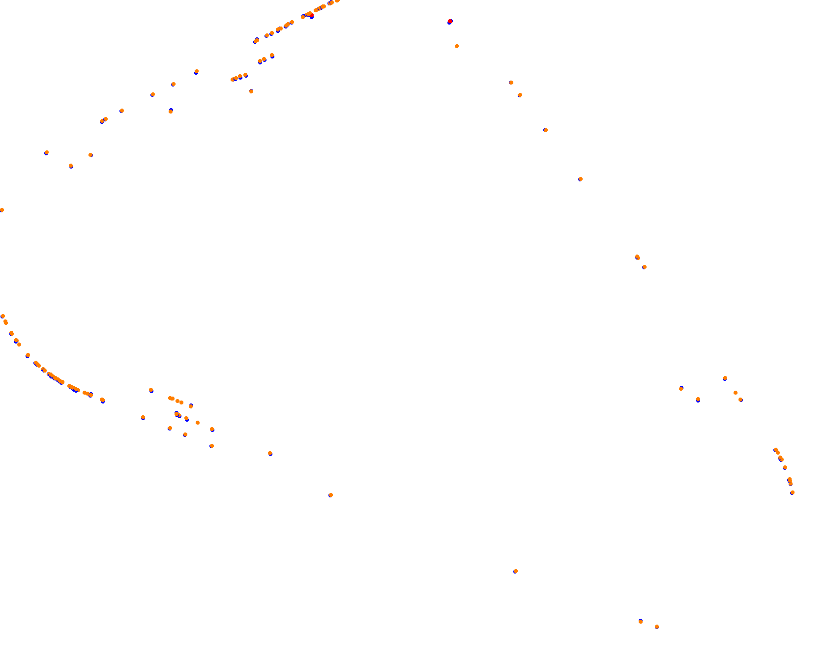 Pocono Raceway collisions