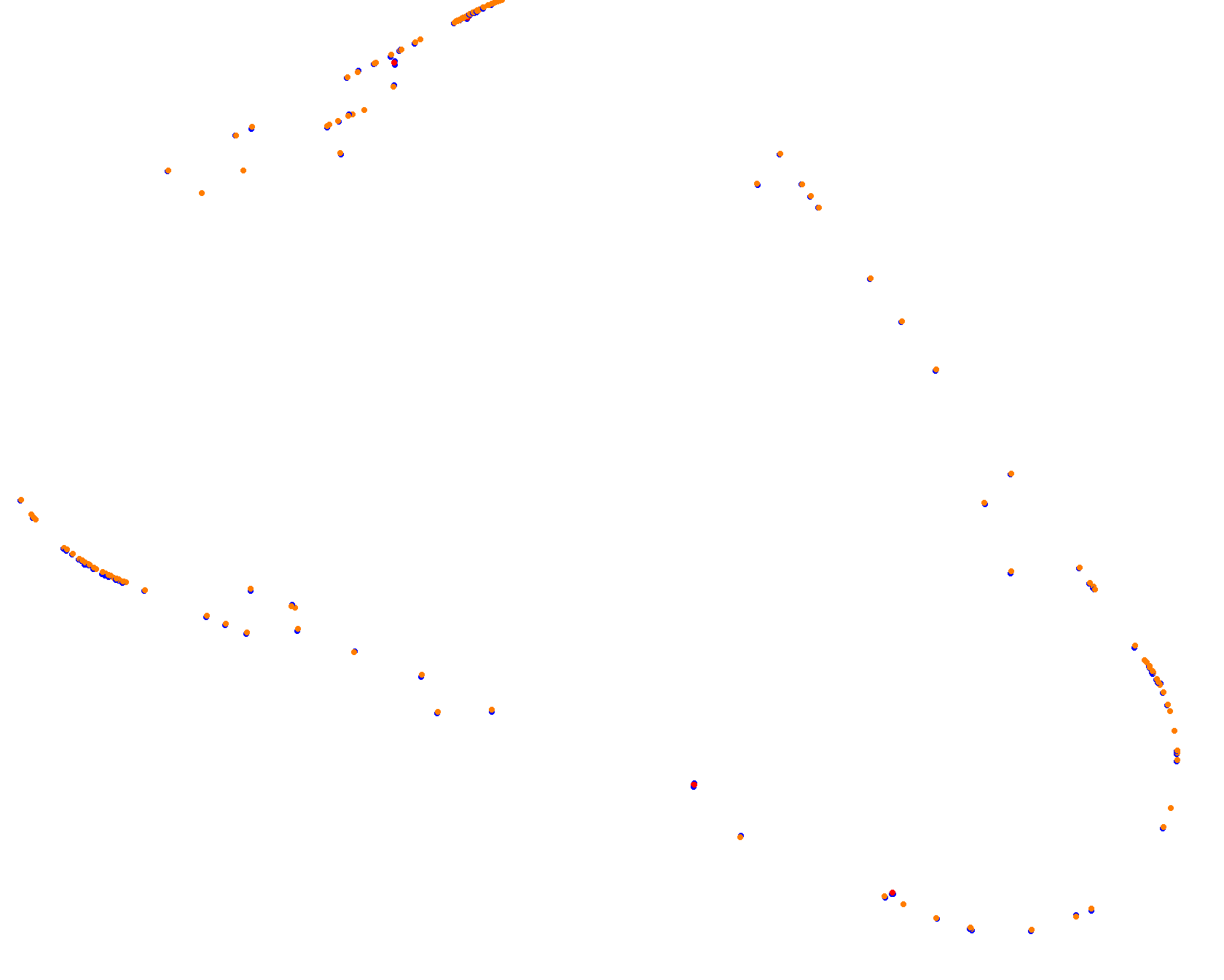 Pocono Raceway collisions