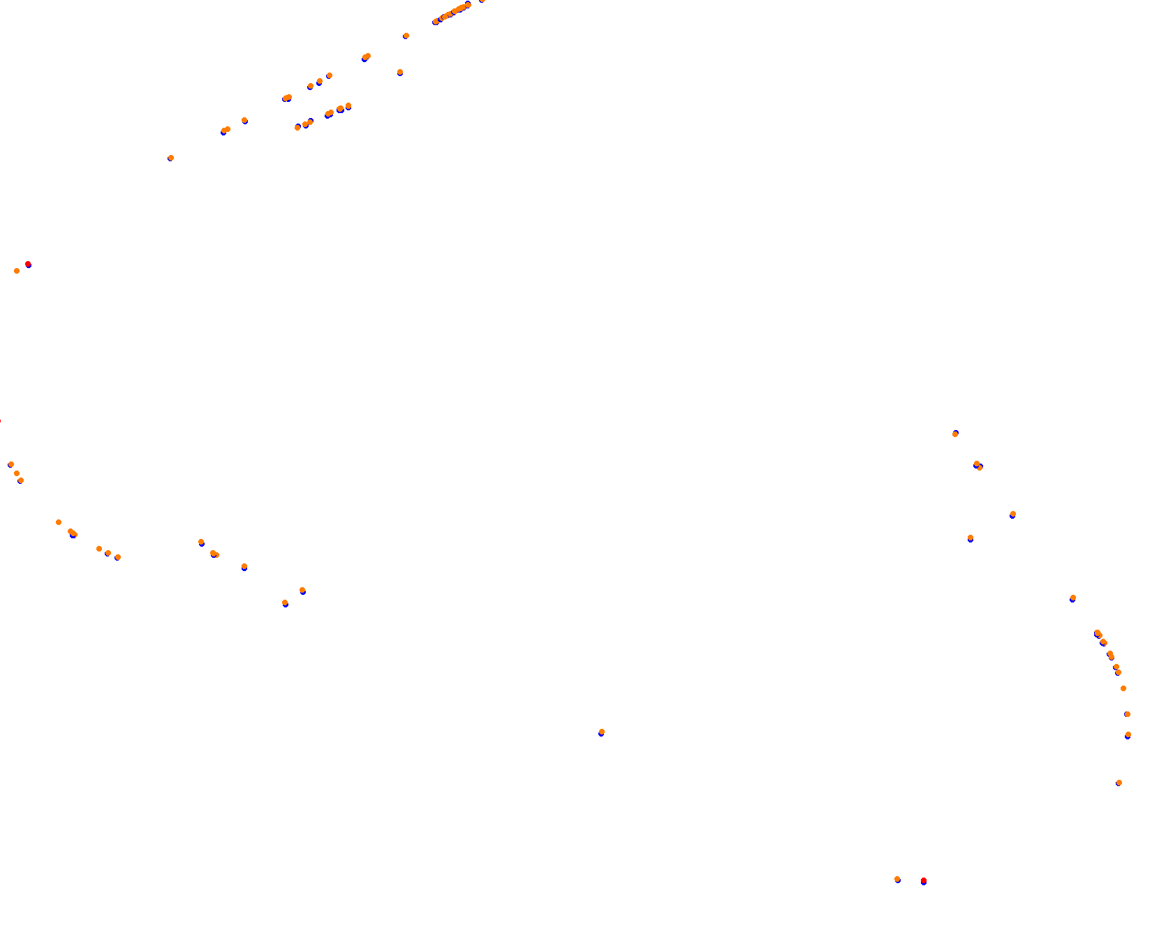 Pocono Raceway collisions