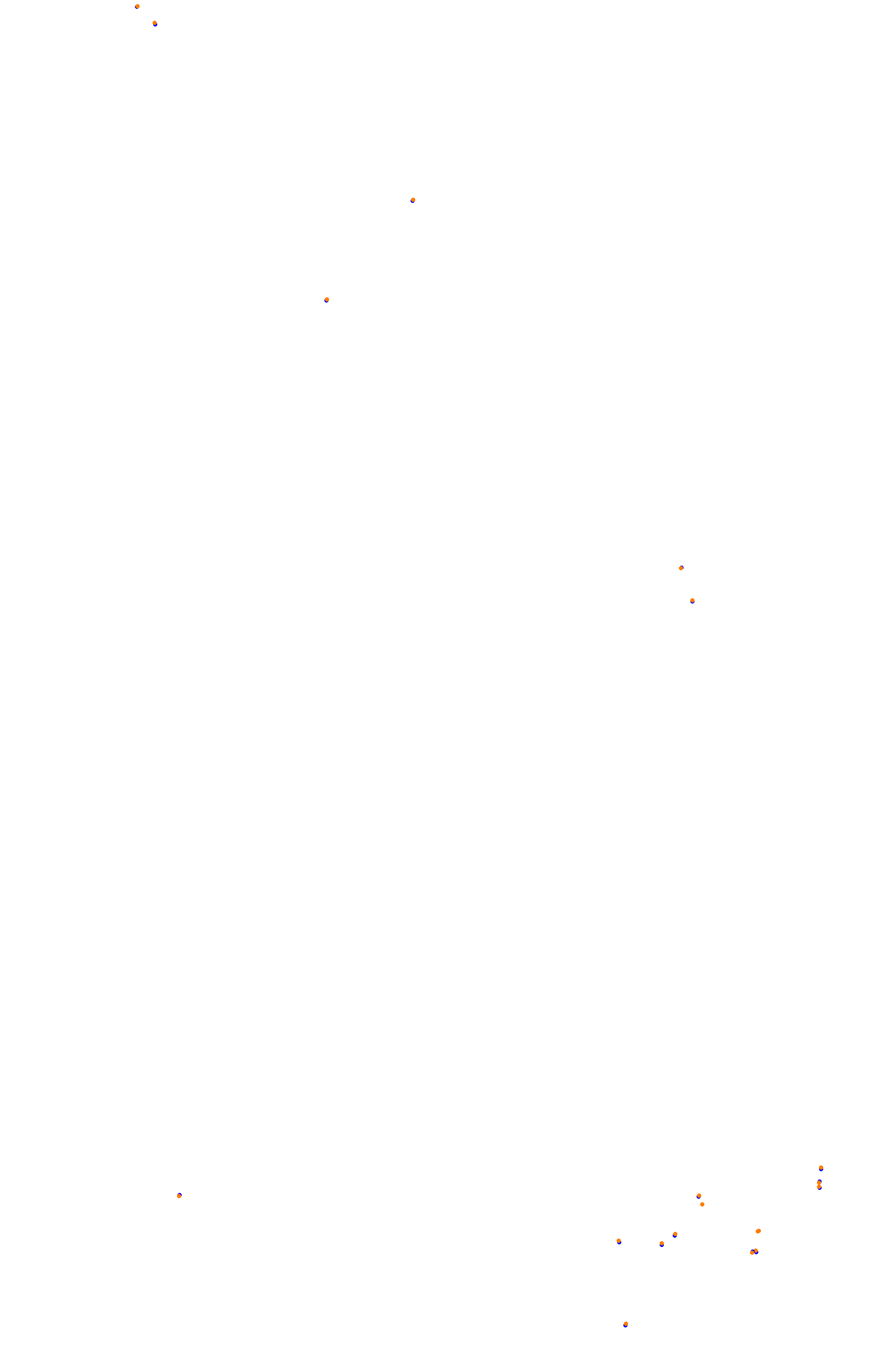 Spa OSRW collisions