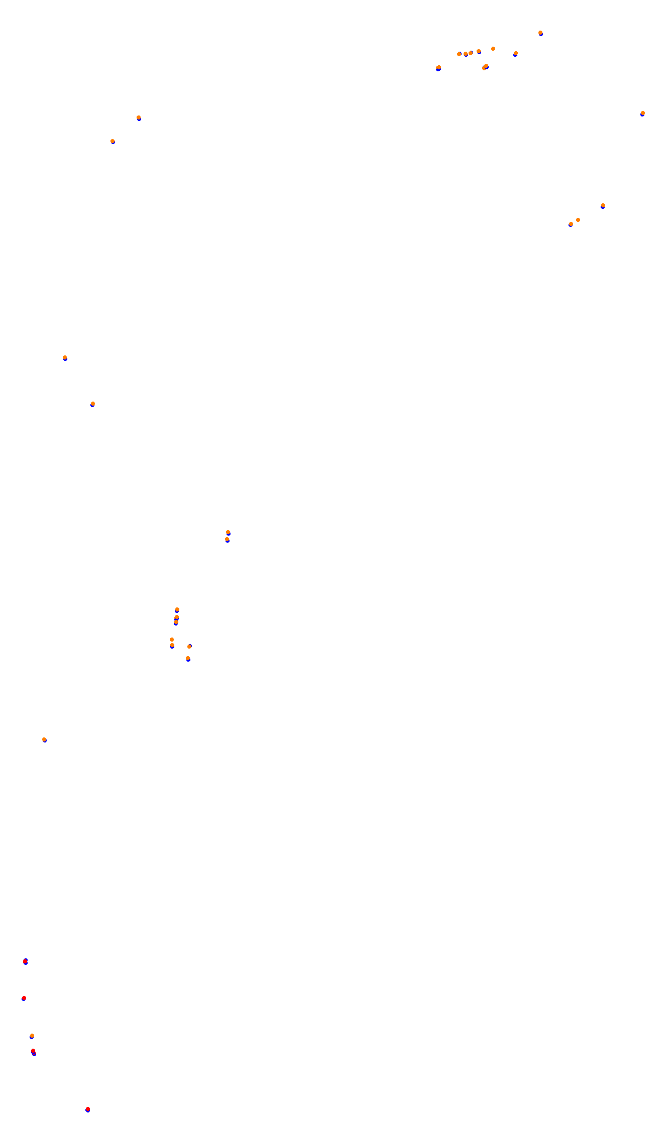 Monza collisions