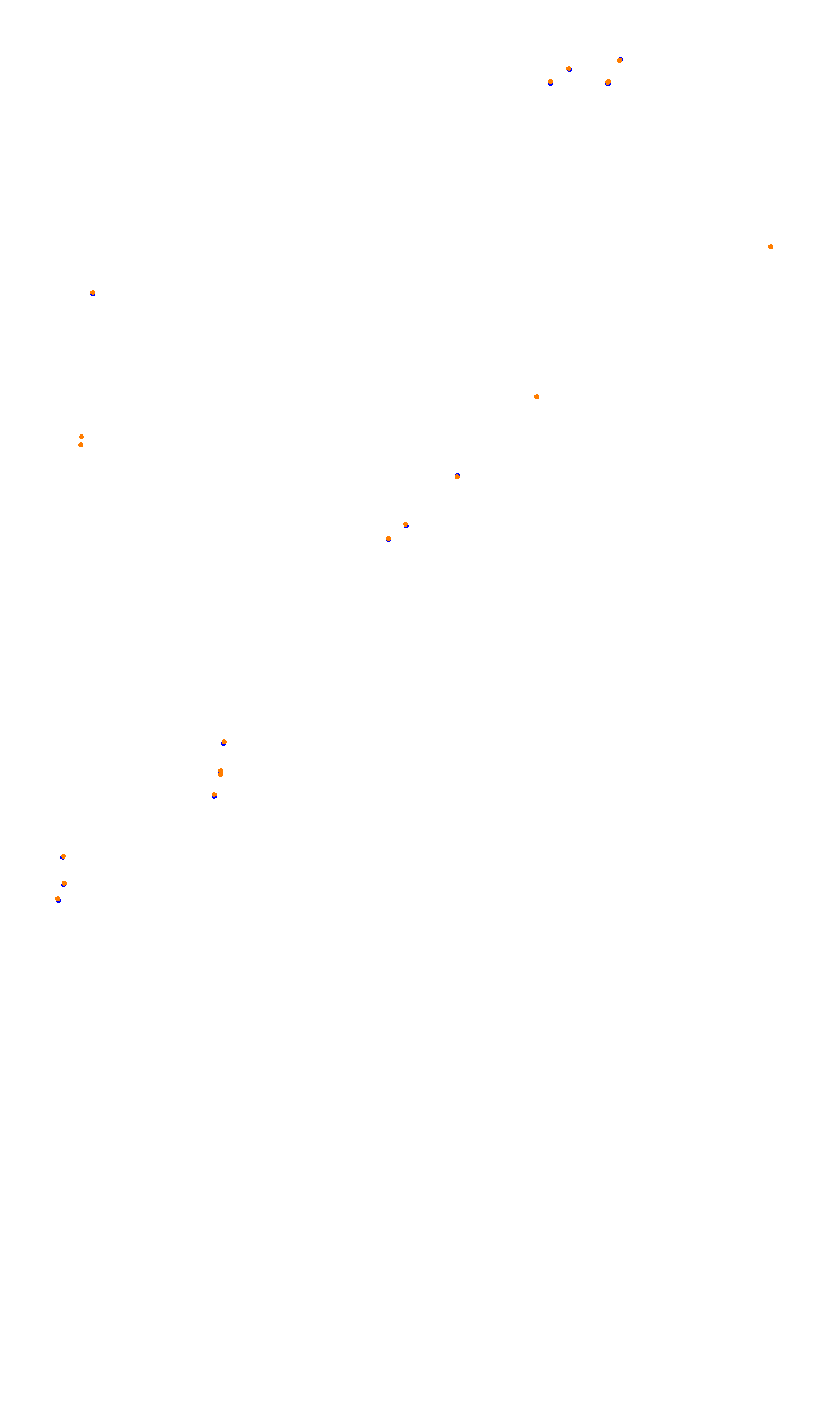 Monza collisions