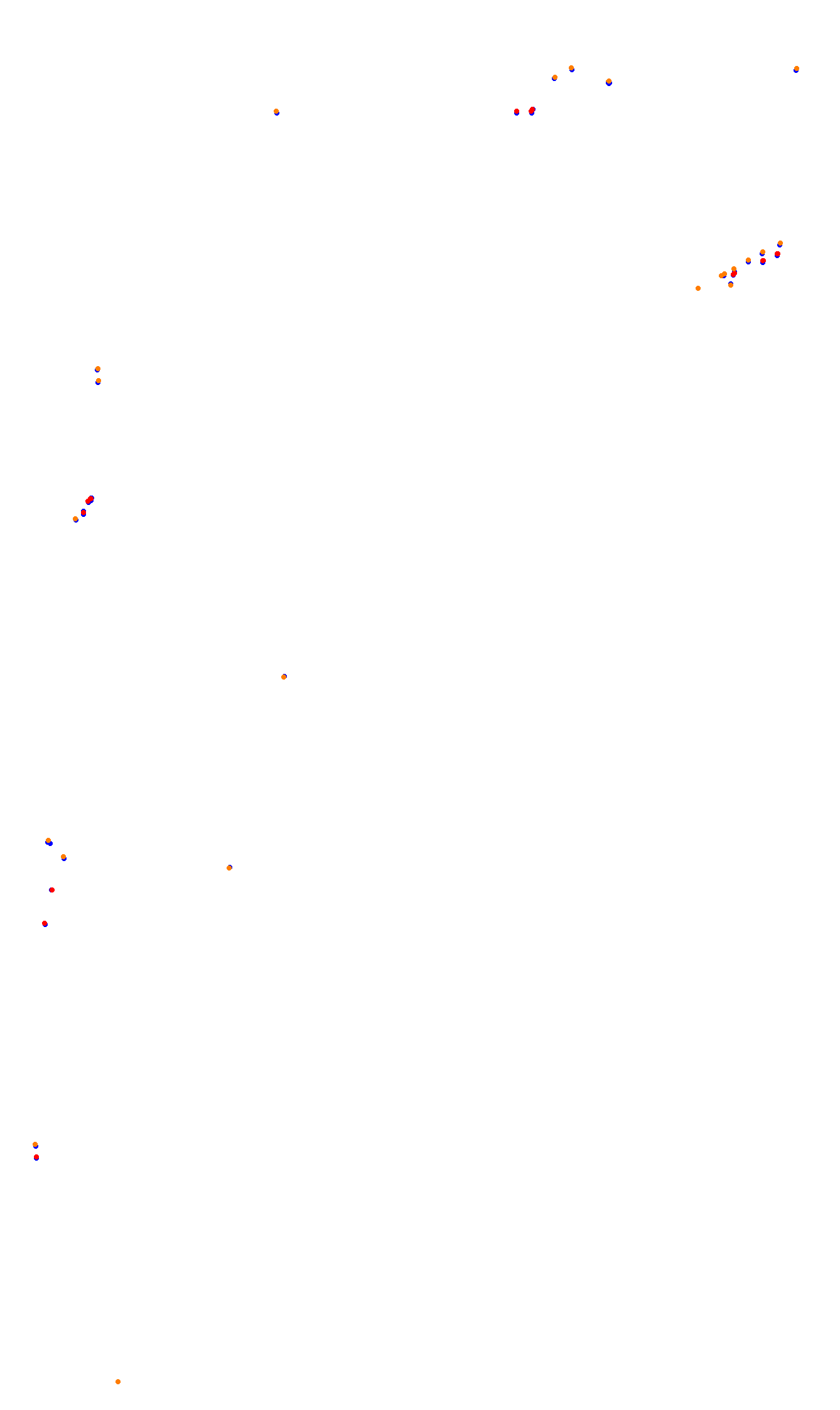 Monza collisions