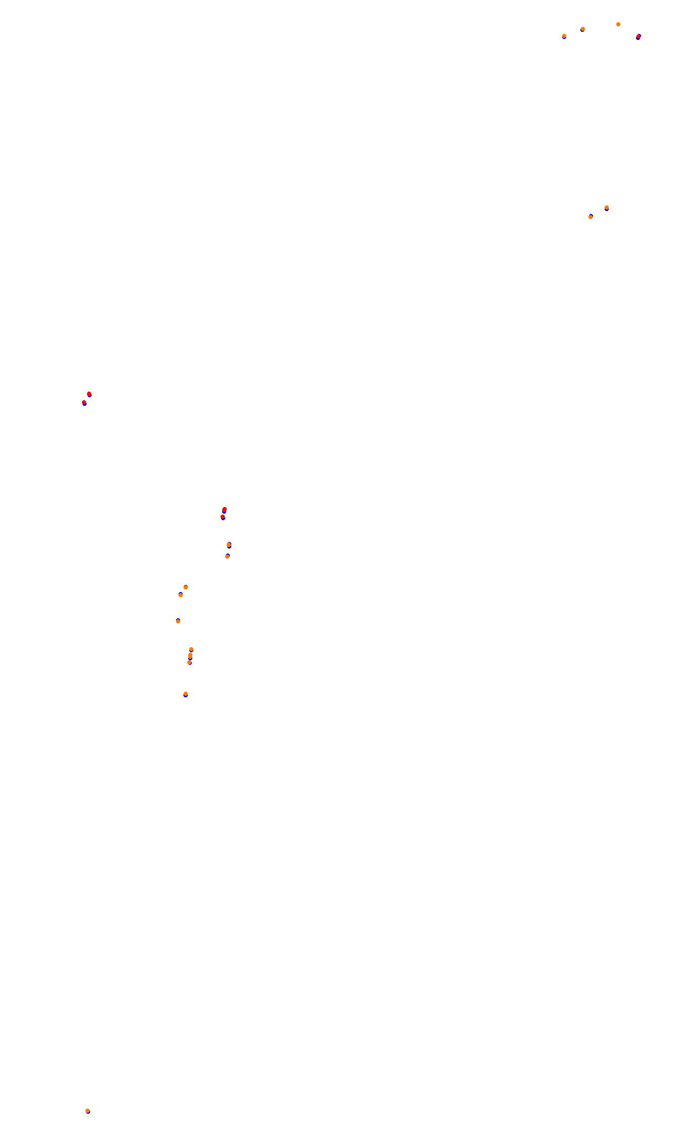 Monza collisions